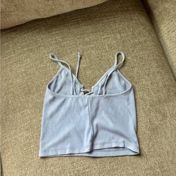 Brandy Melville periwinkle blue Bethany tank top - Picture 3 of 4
